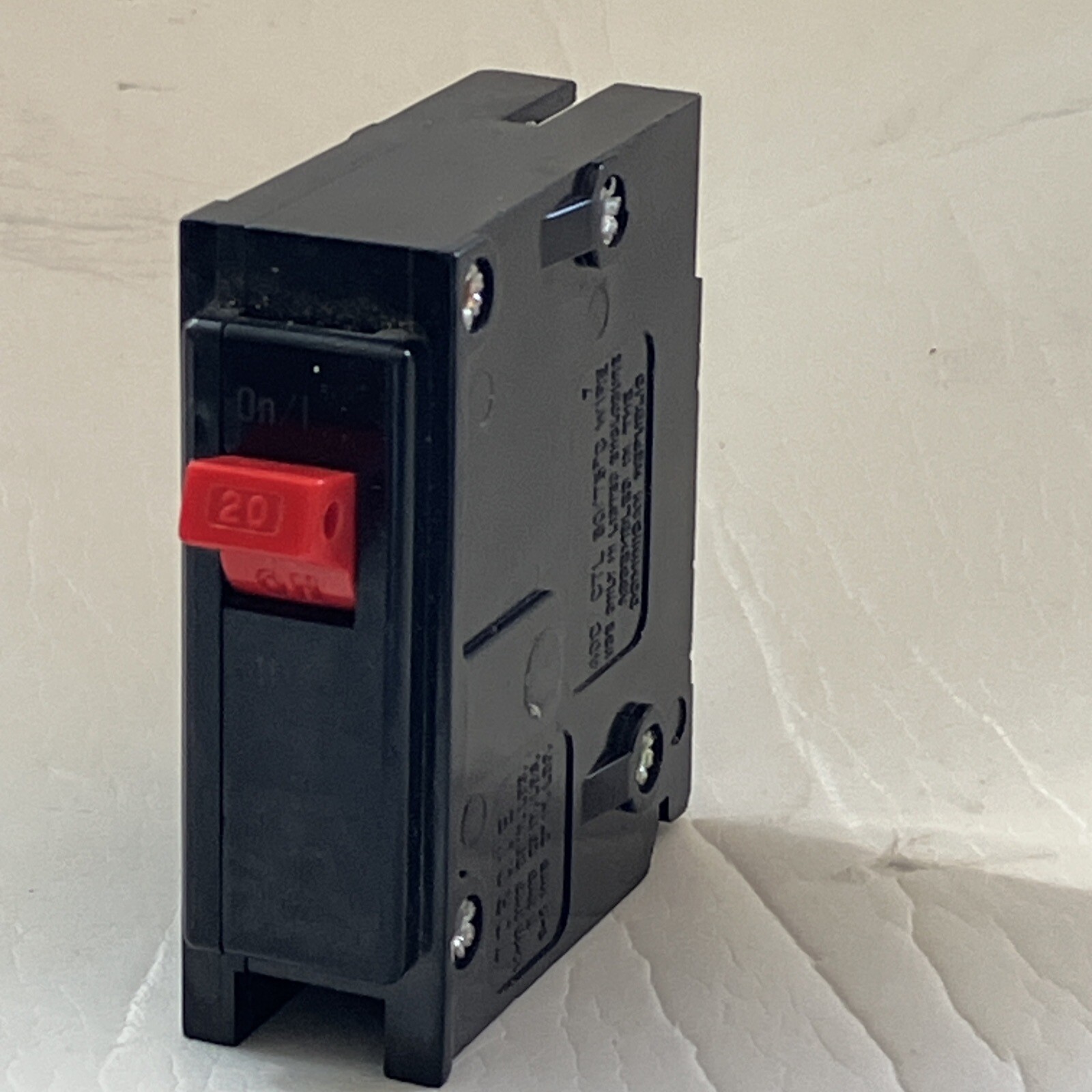 BRYANT WESTINGHOUSE BR120 C120 1 Pole 20 Amp Circuit Breaker – Red Handle