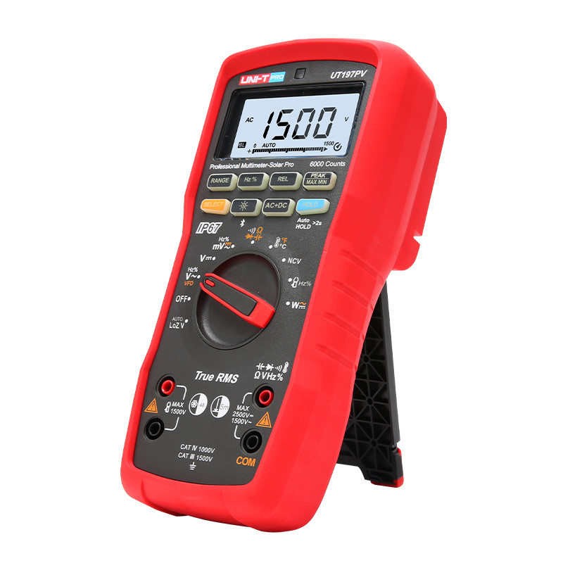 UNI-T UT197PV High-Precision True Rms Handheld Industrial Multimeter