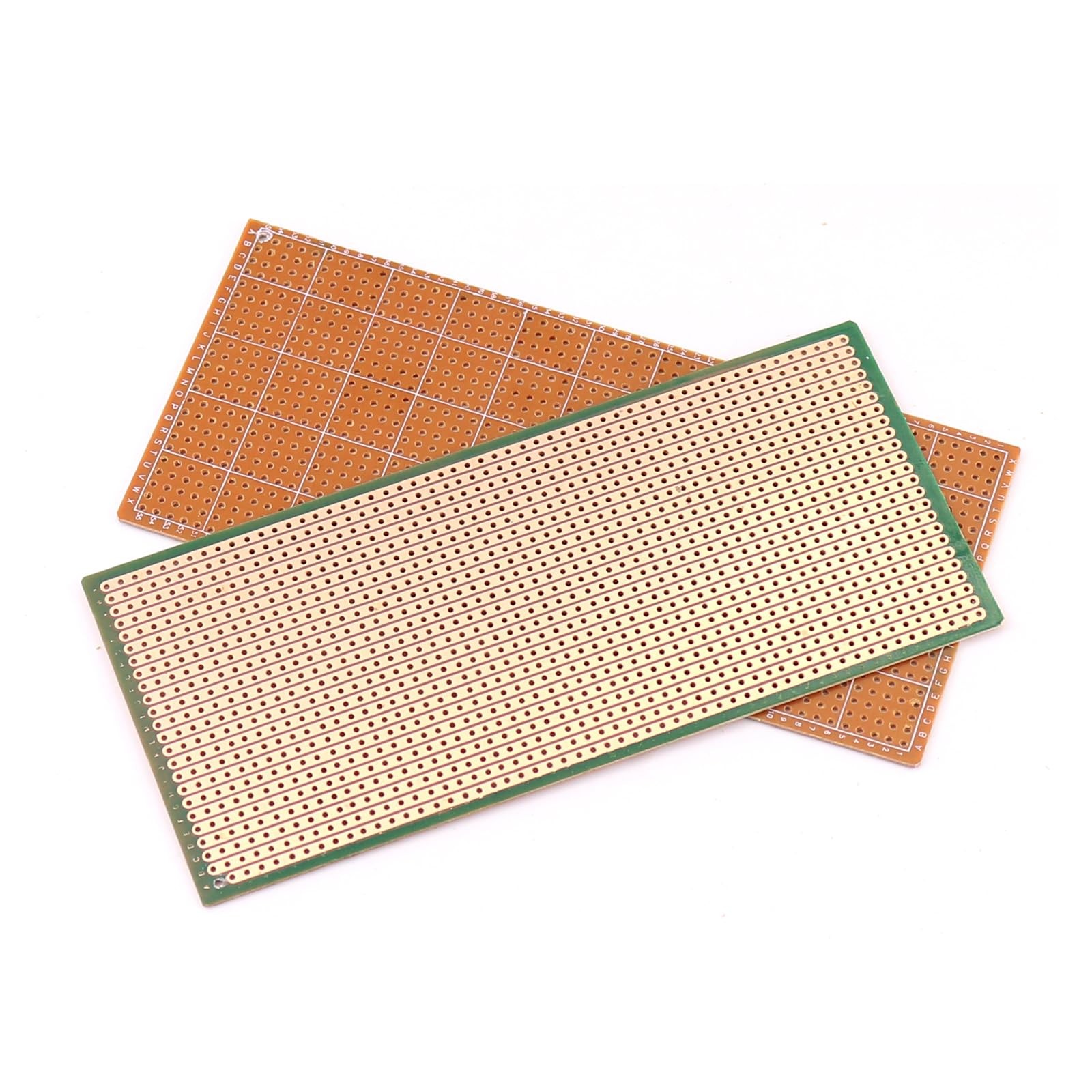 10 PCS 65mmx145mm PCB Board Prototype Kit Protoboard Copper Strip Breadboard