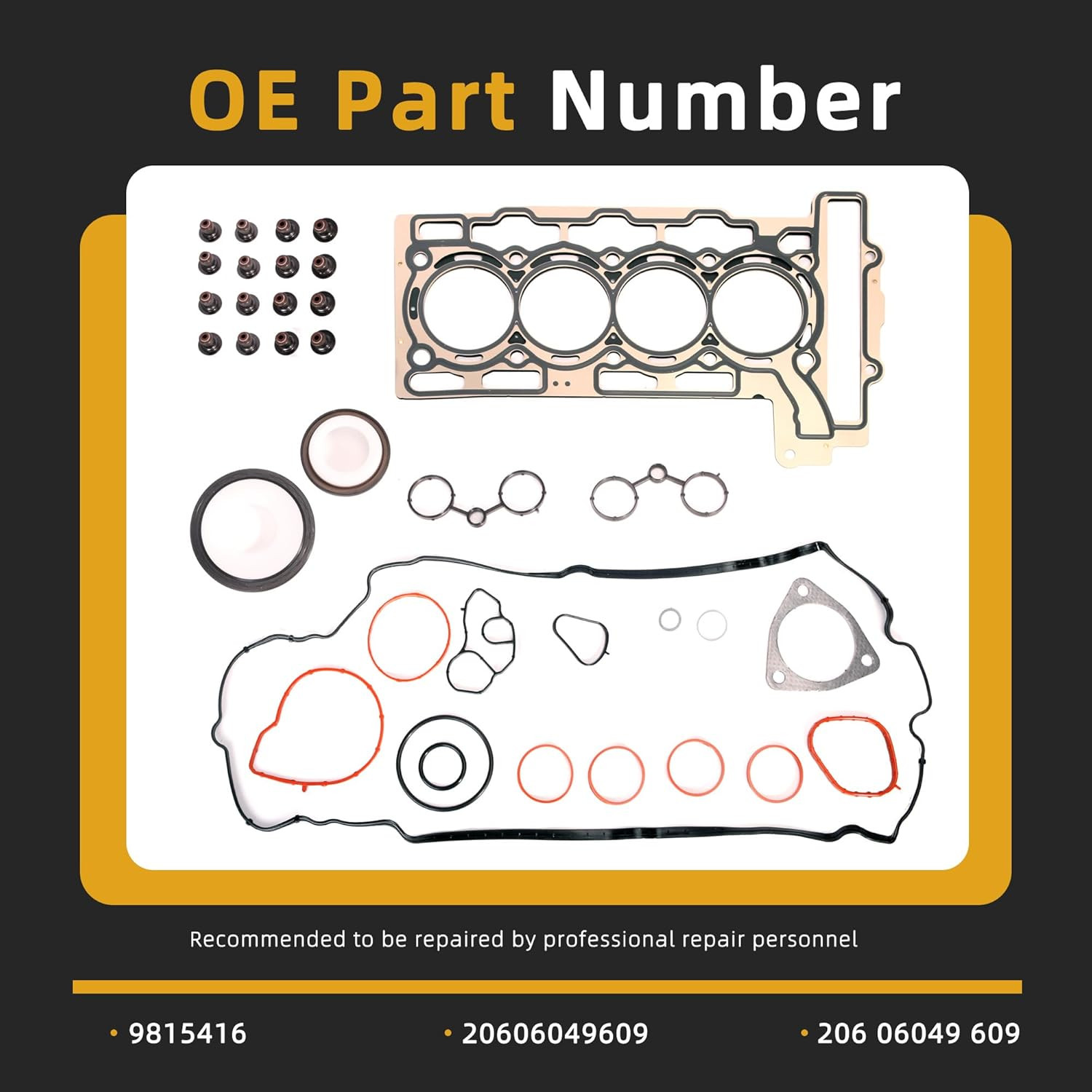 Head Gasket Set Mini Cooper S R55 R56 1.6L Turbo N14 2007-2012 9815416 2060604