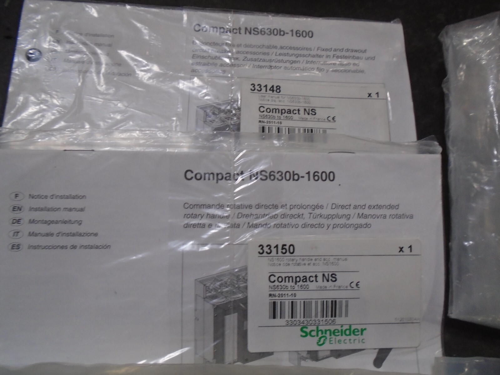 SCHNEIDER ELECTRIC NS1600N-3P-MAN MICROLOGIC 5.0 CIRCUIT BREAKER
