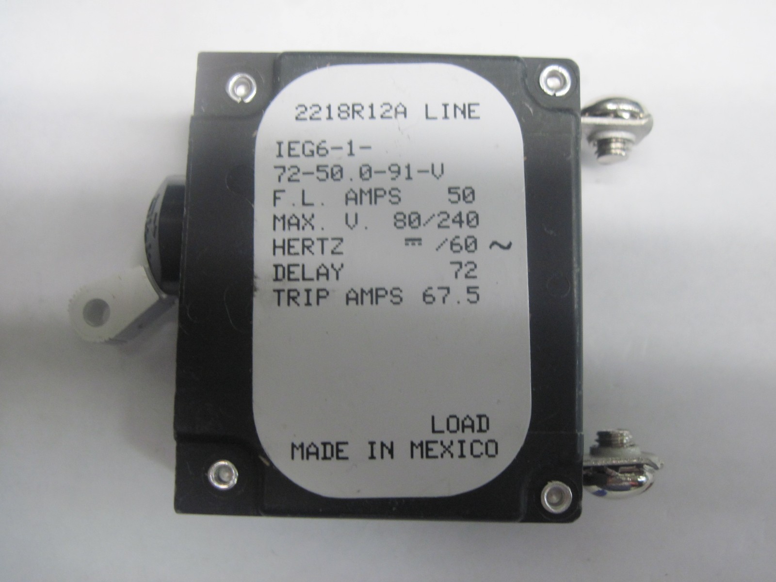 IELBX1-1-59-60.0-A-M6-V AIRPAX
