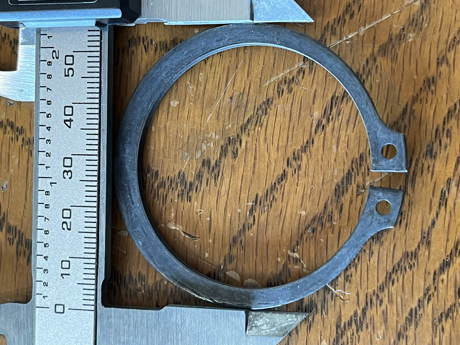FASTENAL EXTERNAL SNAP RINGS 1.969” or 50 MM NEW DIN471 Steel Qty-5 (open box)
