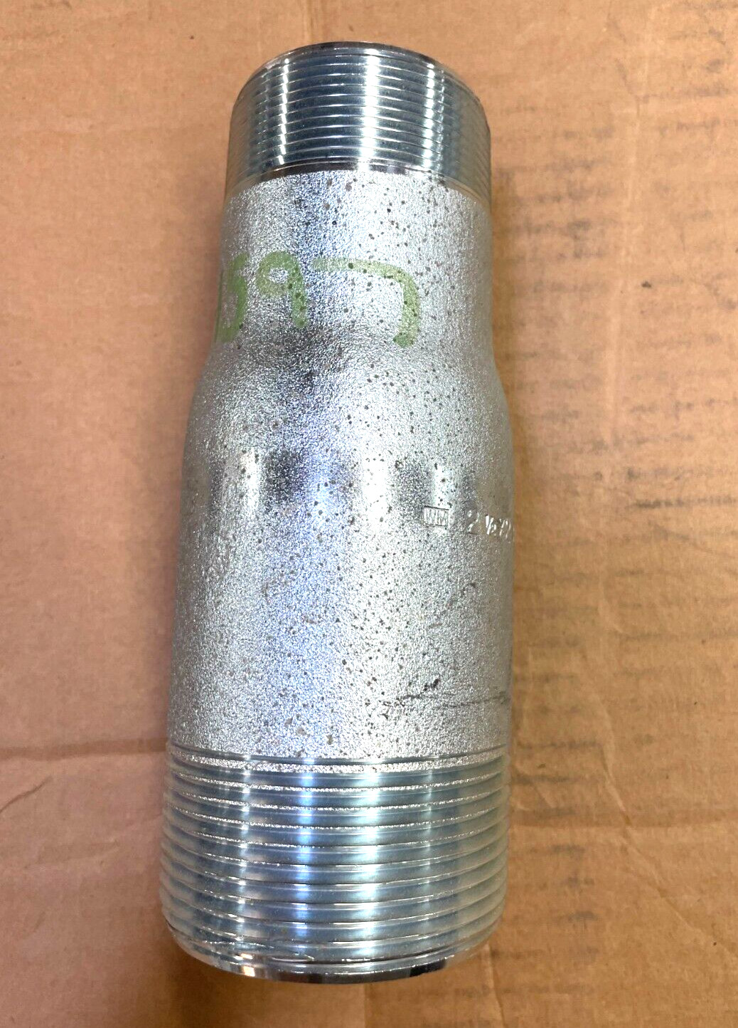 SWAGE NIPPLE 2-1/2″ x 2″ Schedule 160 Concentric Thread Both End A234 WPBN SP95