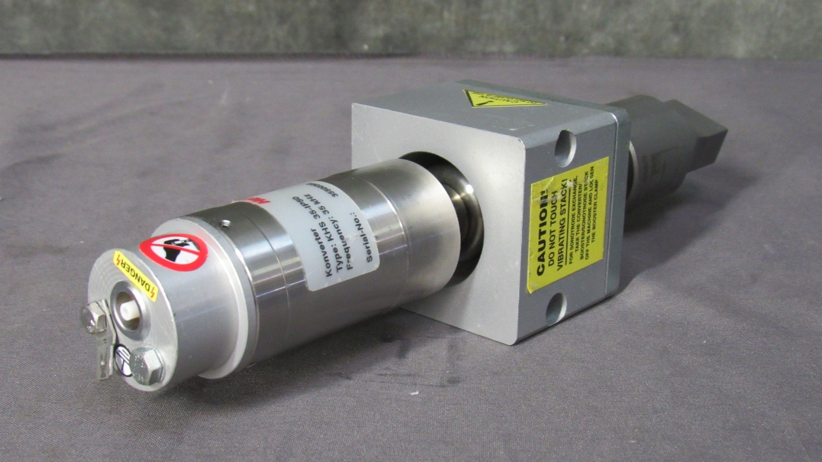 HERRMANN KHS 35-IP50 35Khz Ultrasonic Converter & HU71.615/M Horn