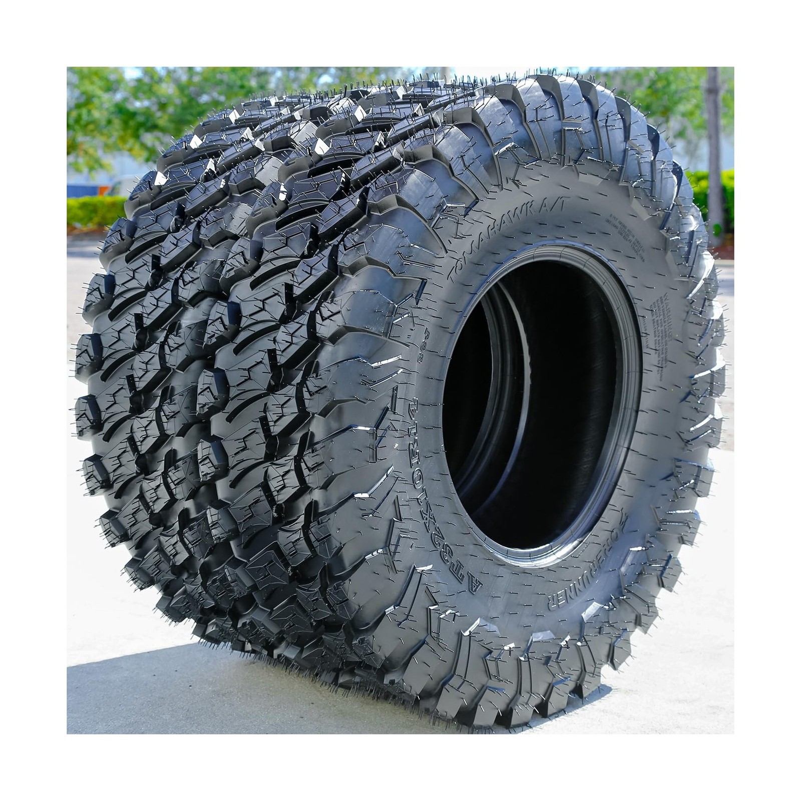 Tomahawk A/T 32X10.00R14 All Terrain 86J 8 Ply Tire | ATV & UTV All Terrain A…