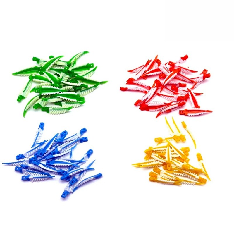 Disposable Plastic Wave Shape Dental Tooth Gap Composite Interdental Wedge Mixed