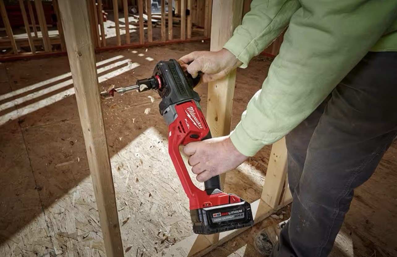 Milwaukee 2808-20 M18 FUEL 7/16 in. Hole Hawg Right Angle Drill with Quick-Lok