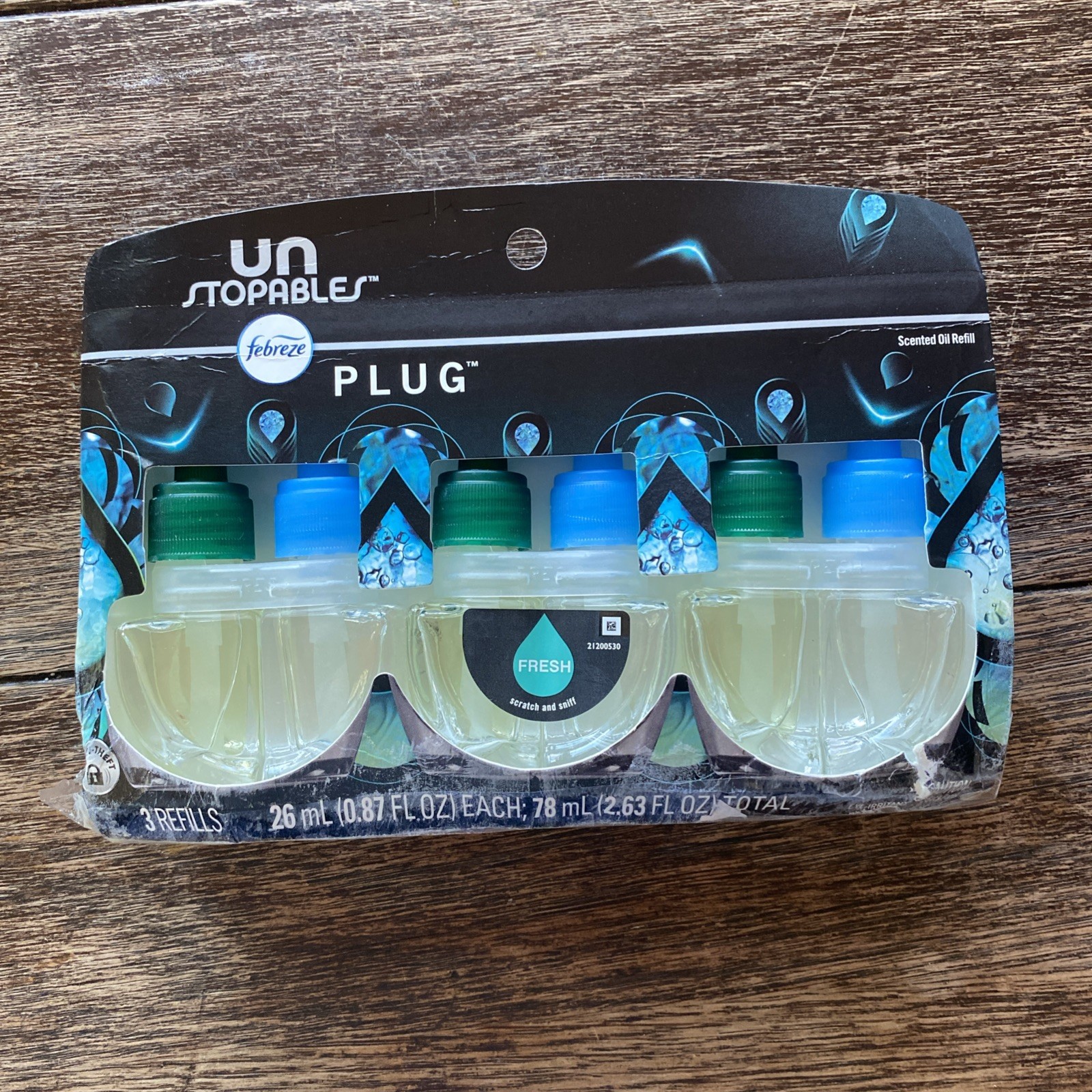 Febreze Plug in Air Freshener, Odor Fighting 3 Count Pack of 1 Damaged Package