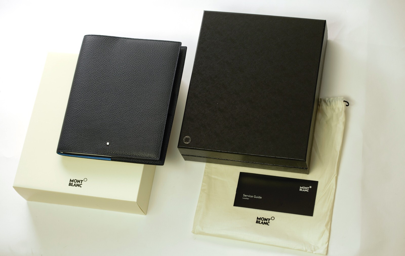 Montblanc Meisterstück Soft Grain Medium Notebook w. Business card holder 124128