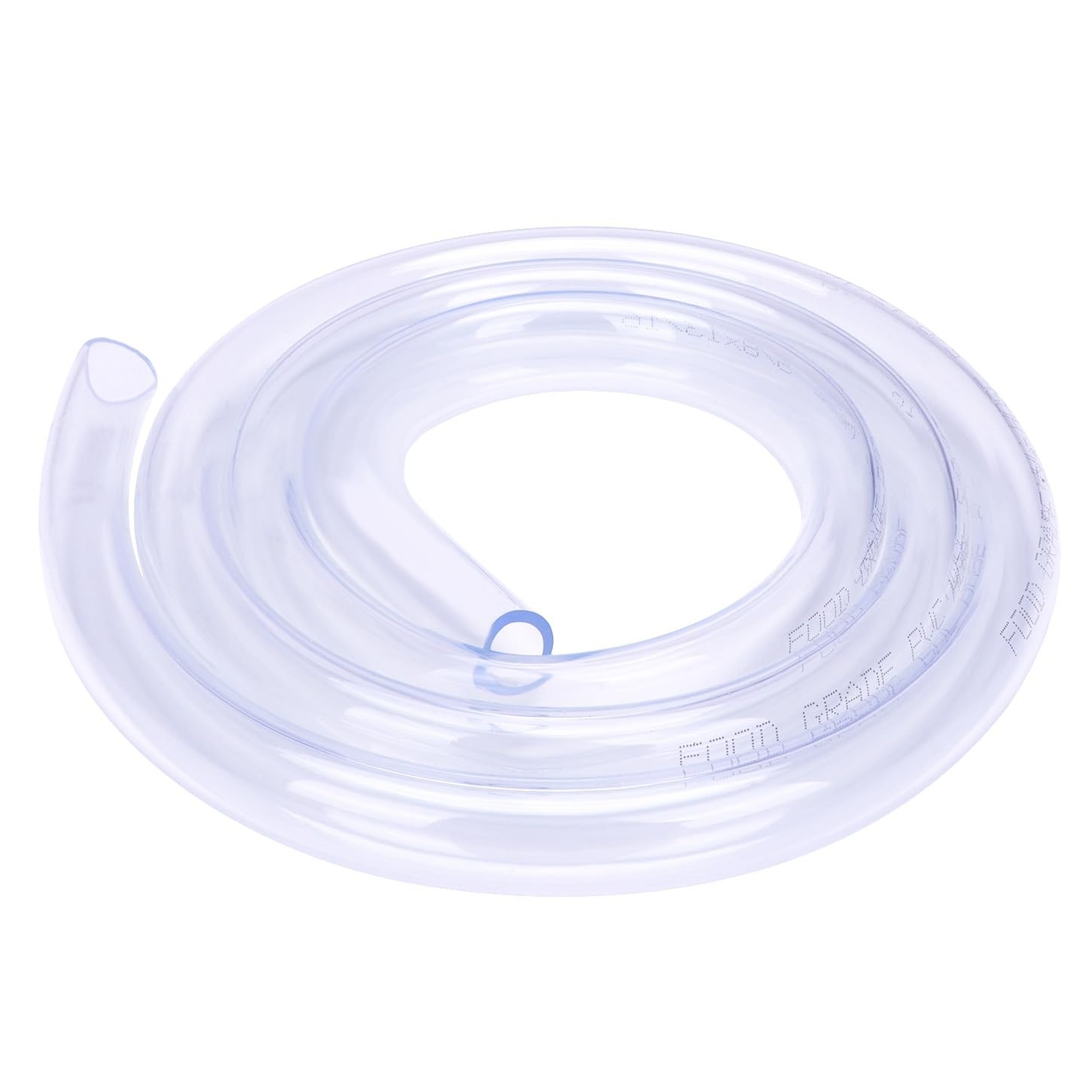 Non-Toxic 5FT Food Grade Clear Vinyl Hose – 5/8″ID x 13/16″OD Flexible Tubing