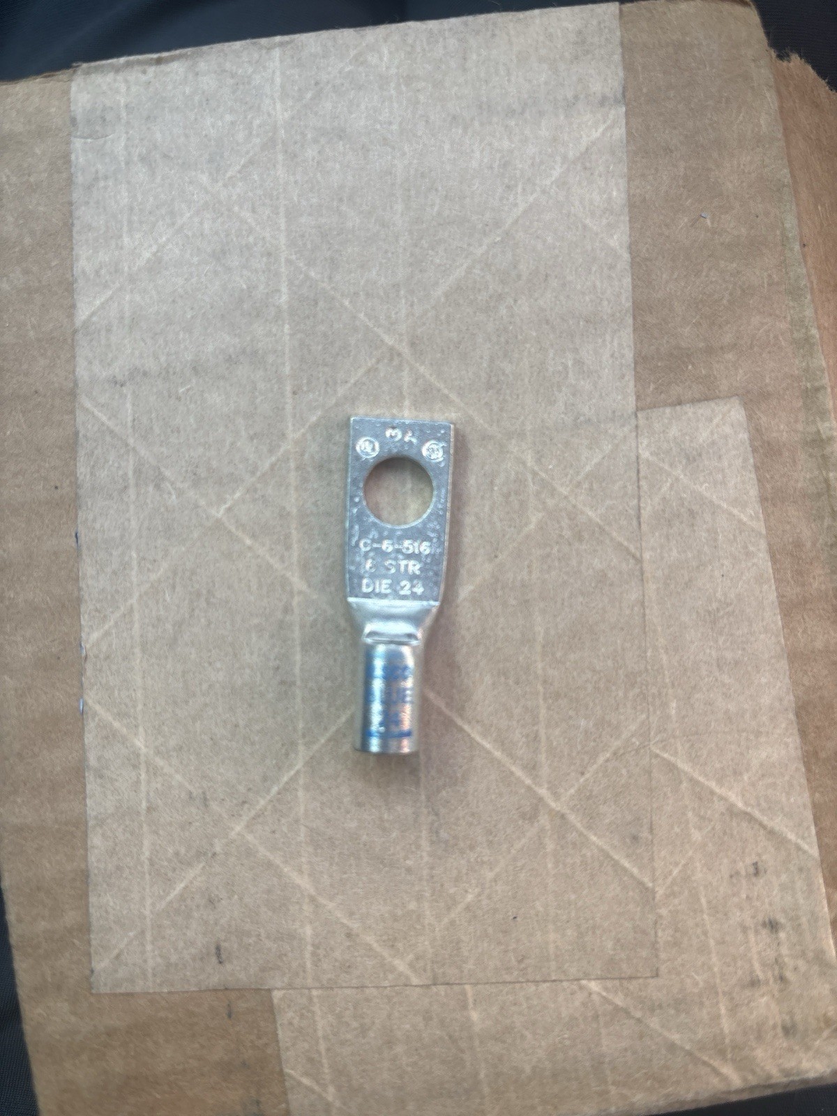 ILSCO CSWS-6-516 Copper Compression Lug 6 AWG 5/16” Stud UL New