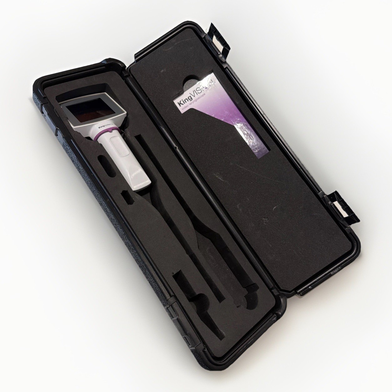 King Systems Vision Video Laryngoscope Screen & Case