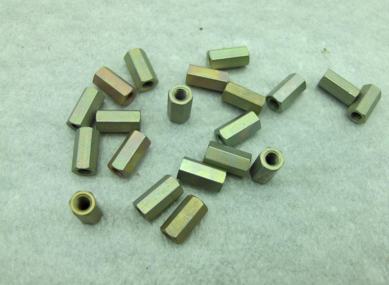20 Pieces Aluminum Standoff Spacer 1/2″ Long 1/4″ Hex 8/32 Continuous Thread