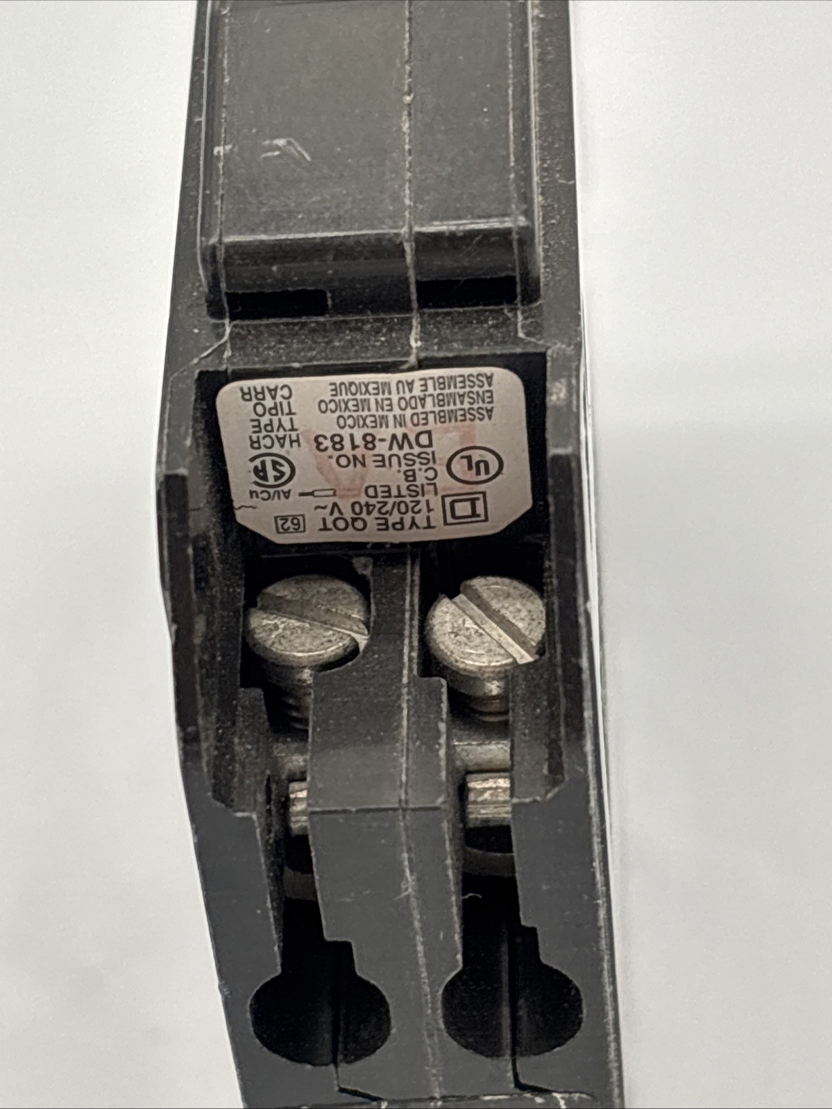 Square D QOT1515 15 Amp 2 Pole Twin Tandem Circuit Breaker (New Open Box)