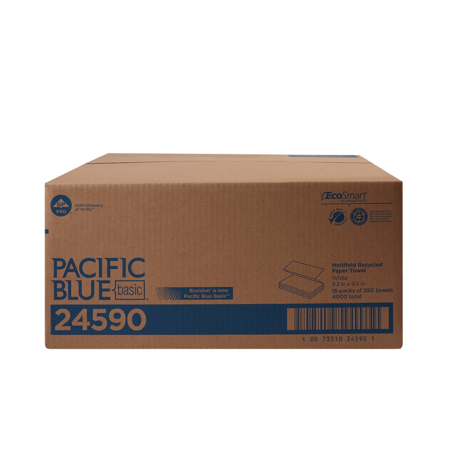 Georgia-Pacific Consumer Products LP Pacific Blue Basic Recycled Multi-Fold Pape