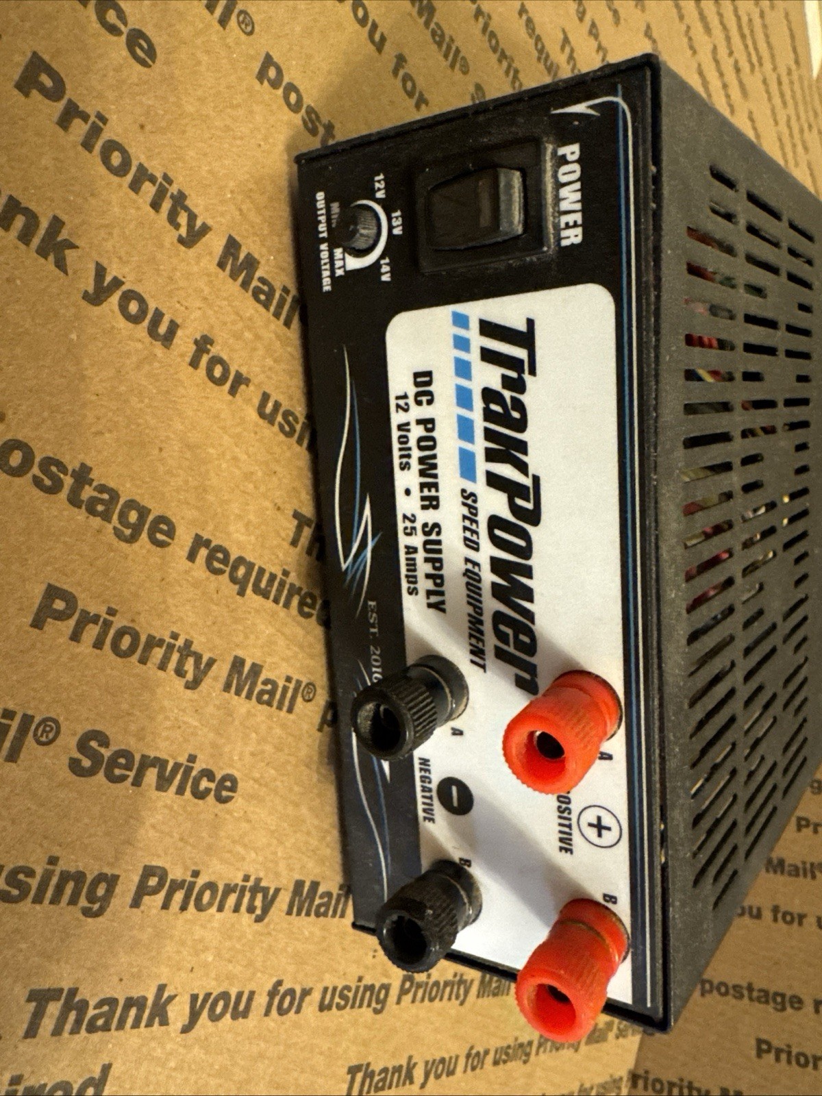 TrakPower Speed Equipment DC Power Supply 12 Volts – 25Amps