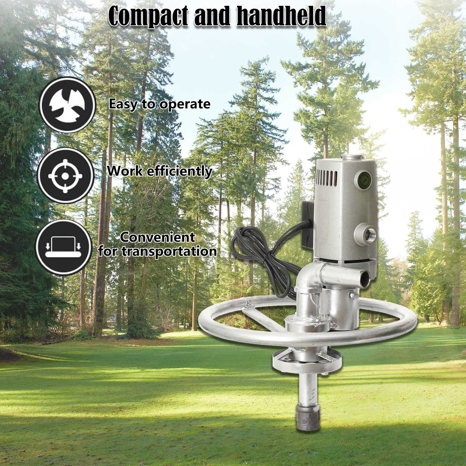 2500W Water Well Drilling Rig Electric Drilling Rig Versatile Drilling Artifact