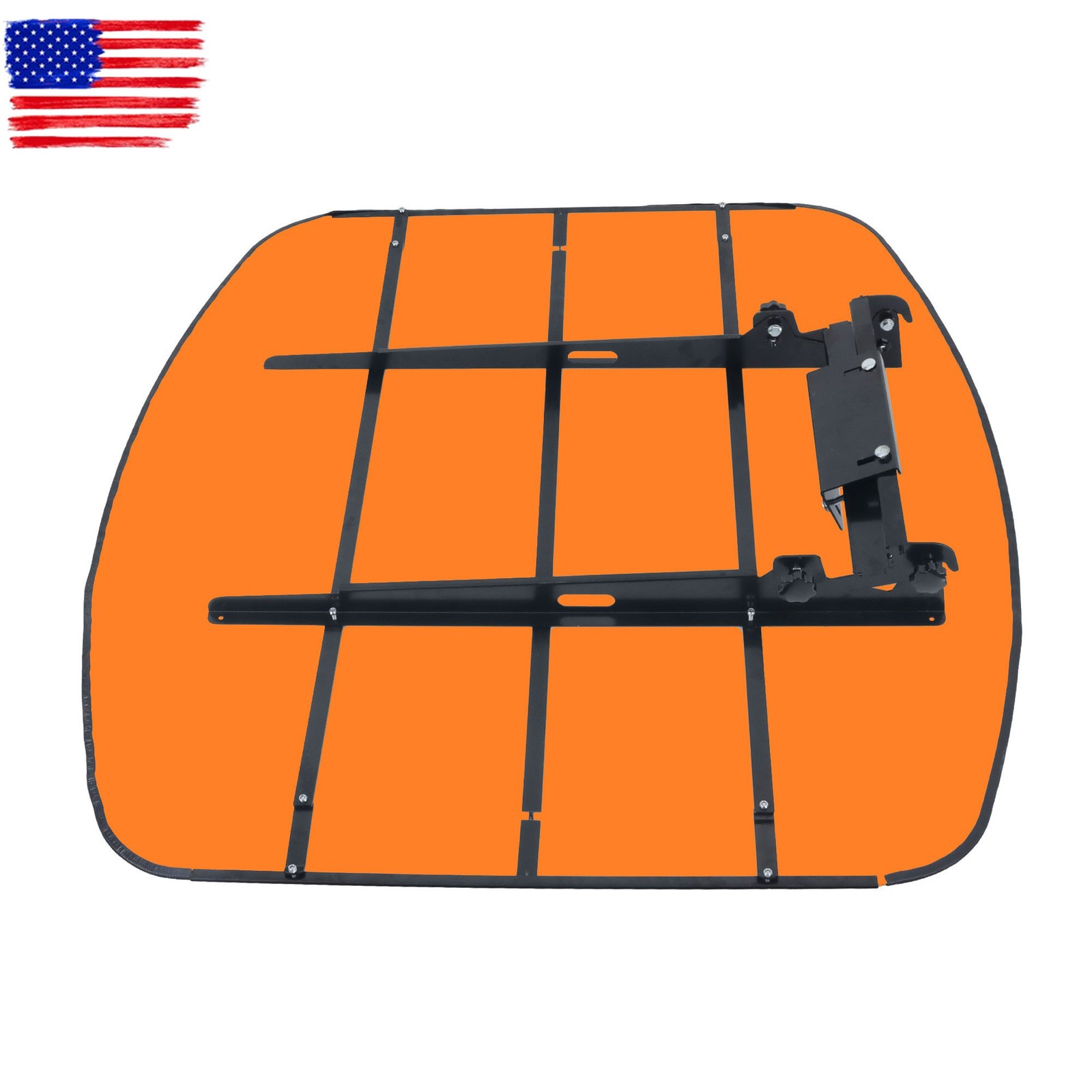 Tractor & Mowers Top Canopy 52″× 52″ For 2″ x 2″ or 2″ x 3″ Rops Umbrella Orange