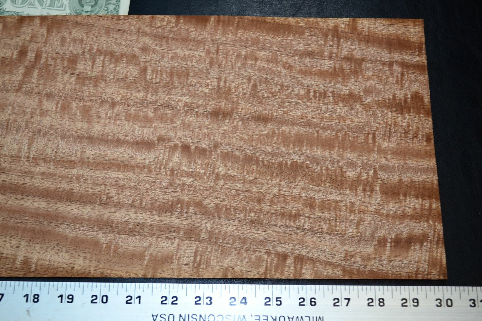 Mahogany Wood Veneer Sheet 8.5 x 29 inches 1/42nd F8630-11