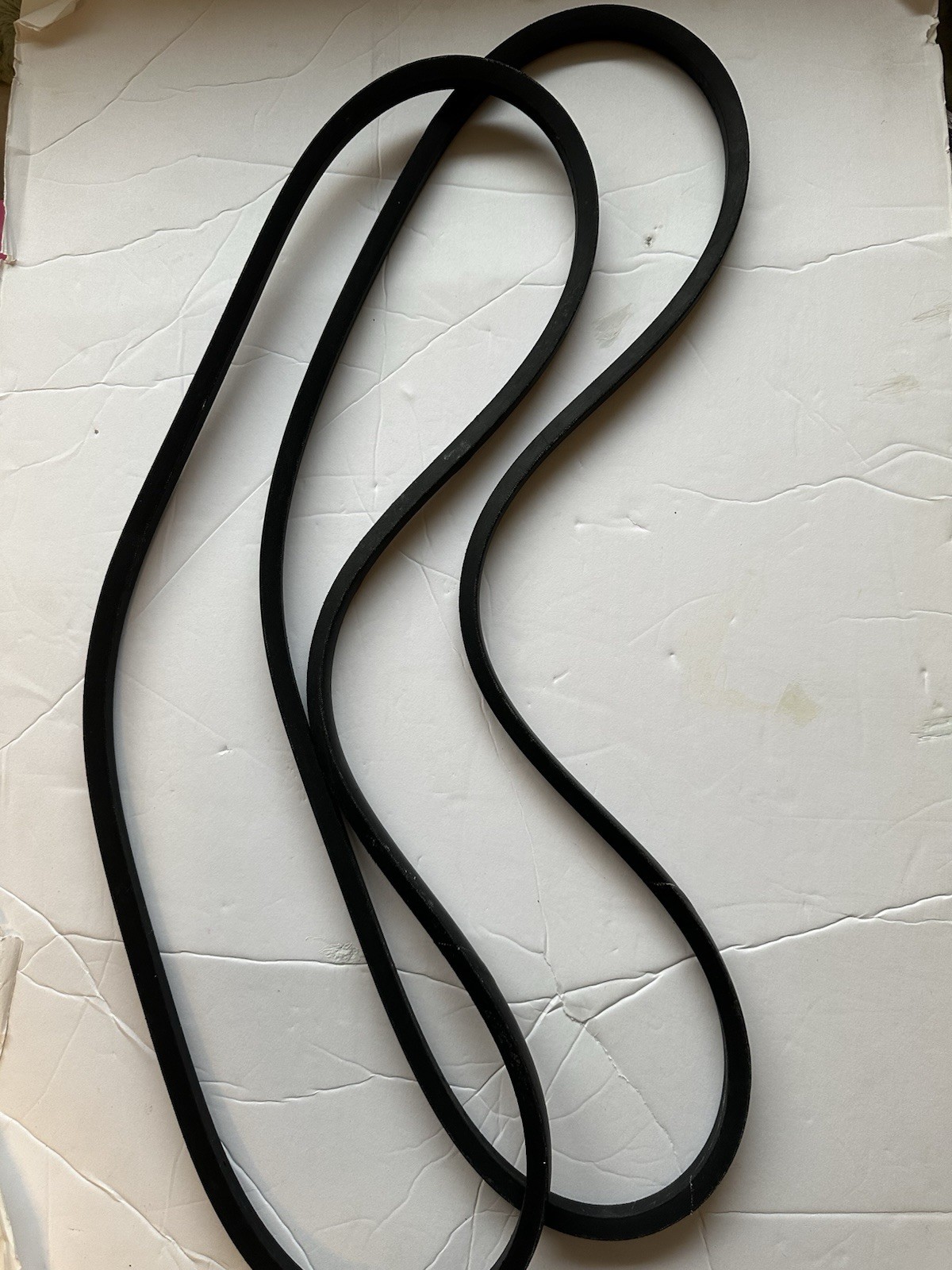 Lot of 2 B59 1A108G Industrial V-Belts Drive Belts Made in Indonesia