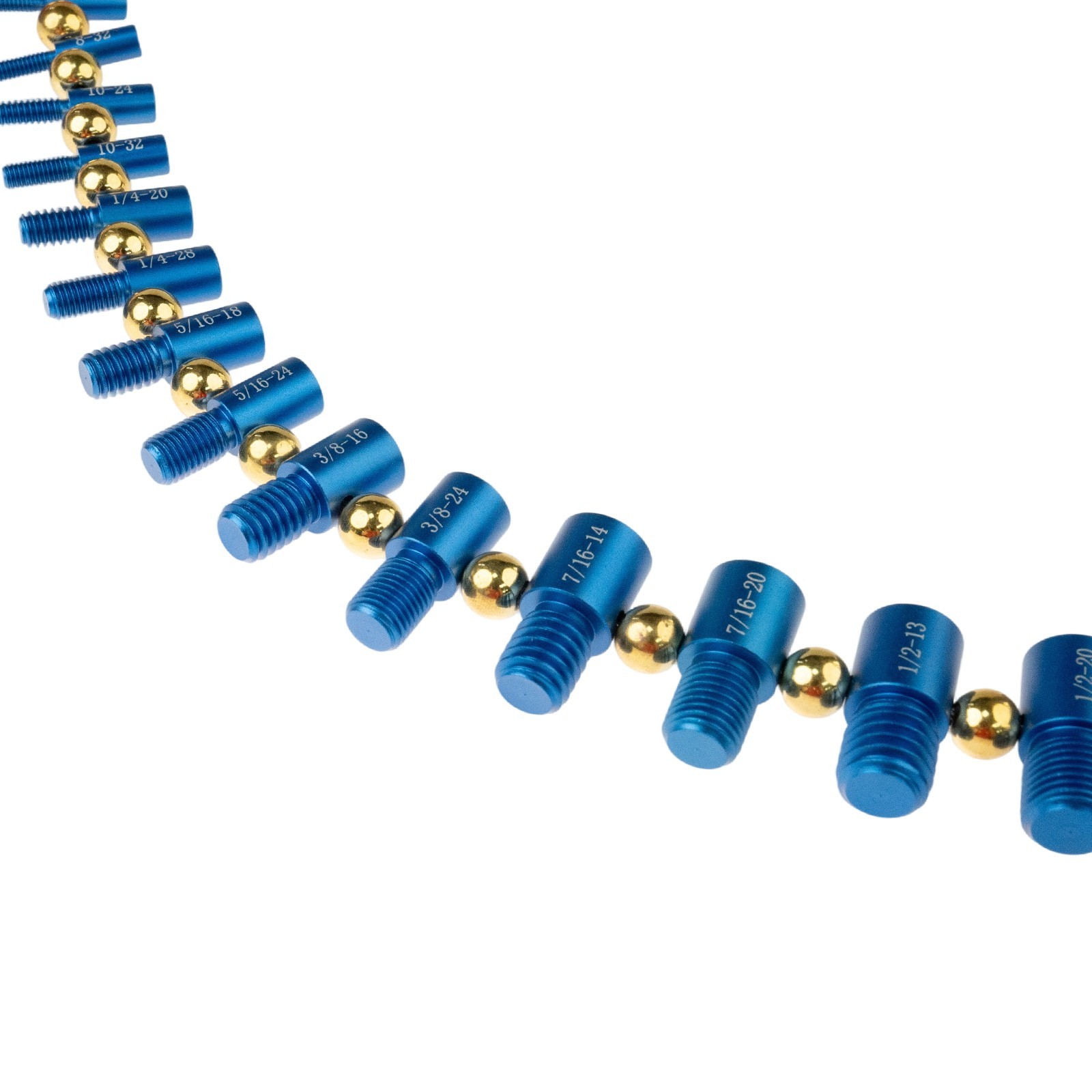 Nut and Bolt Thread Checker Inch & Metric Thread Gauge Nut and Bolt Size Gauge N