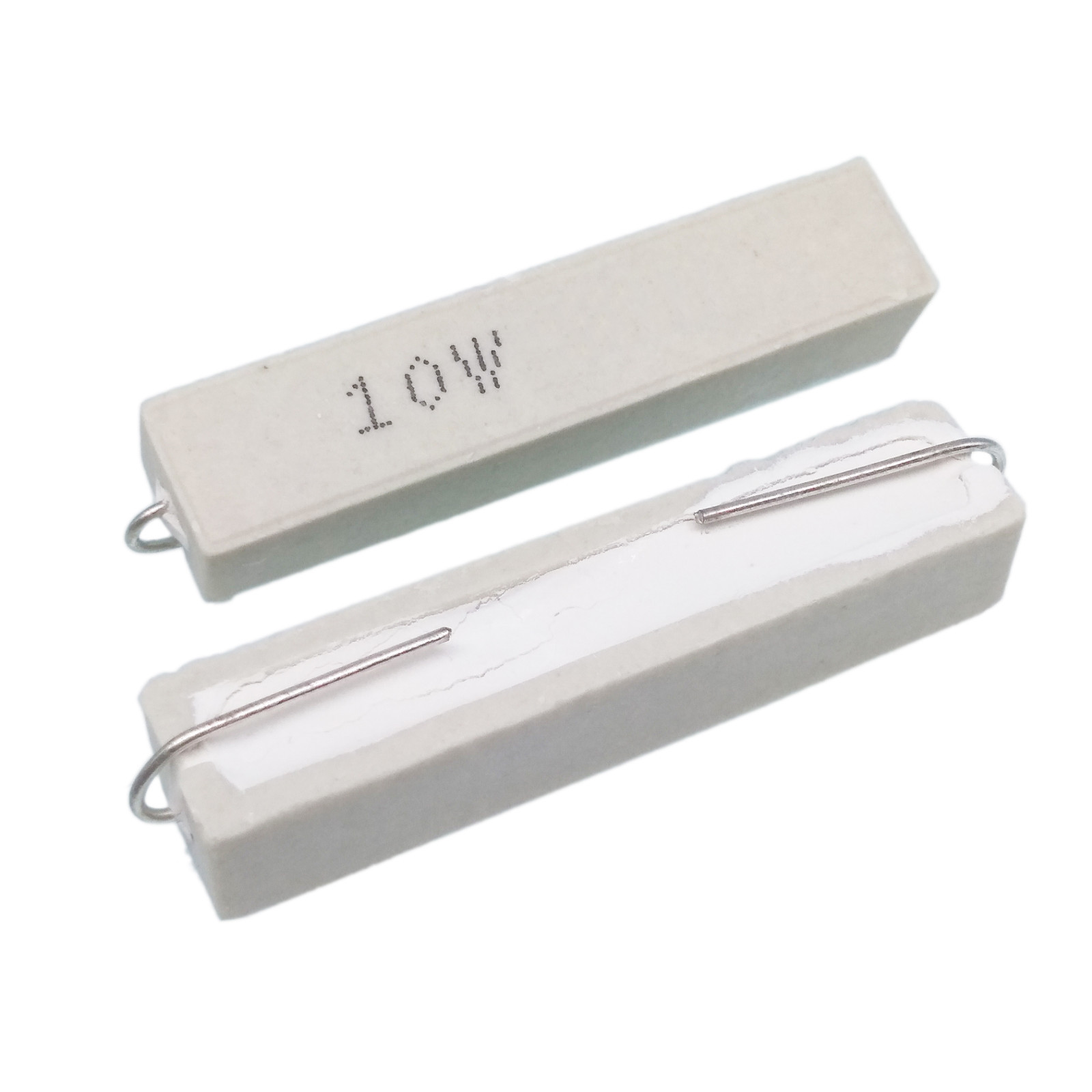 US Stock 5pcs 25 ohm 25ΩJ 10 watt Axial Ceramic Cement Power Resistor 10W