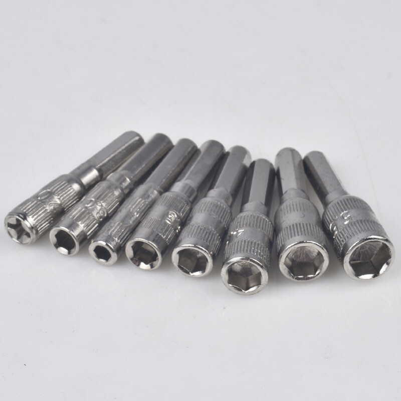 12PCS 6 in 1 H4 Hexagon Shank 6 Points Hex Socket 2.5mm 3mm 3.5mm 4mm 4.5mm 5mm