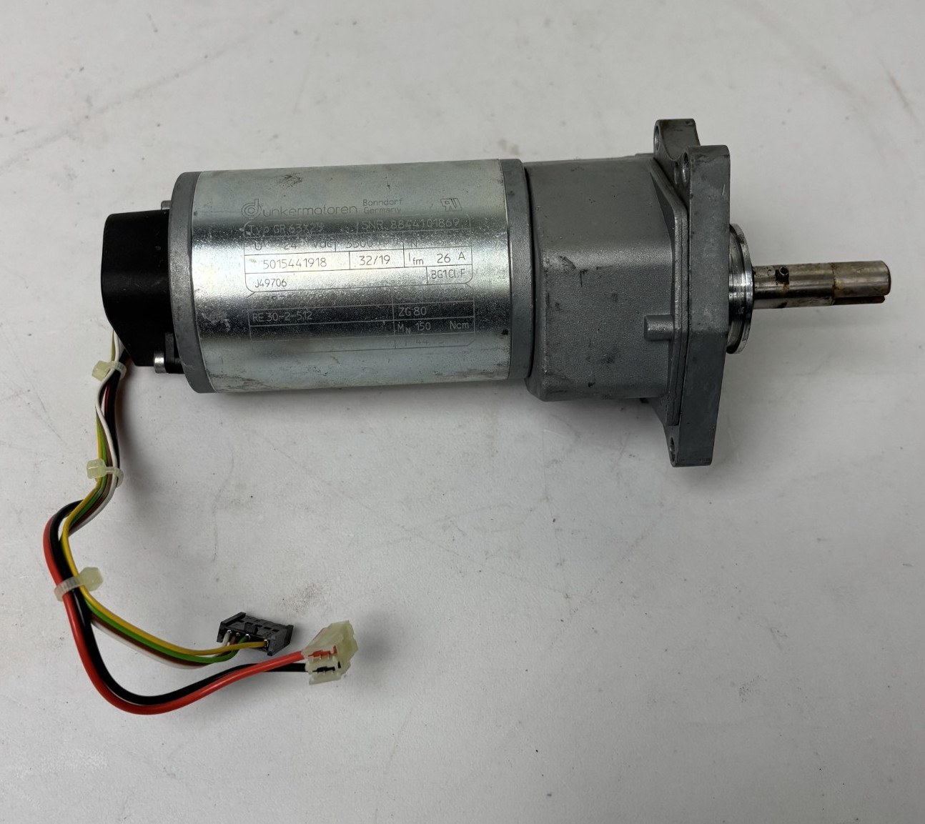 Dunkermotoren GR 63X25 Servo Motor 3300 RPM 24V *Working*