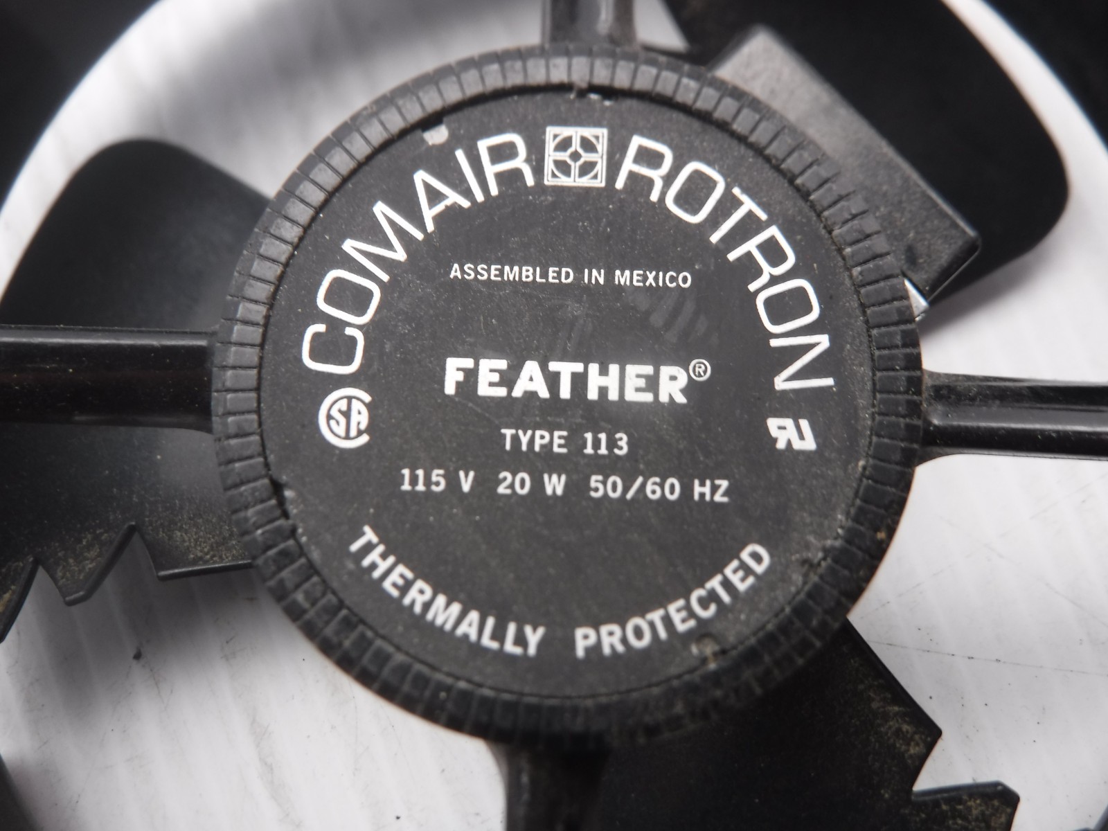 Comair Rotron Type 113 Thermally Protected Cooling Fan 115V 20W 50/60Hz