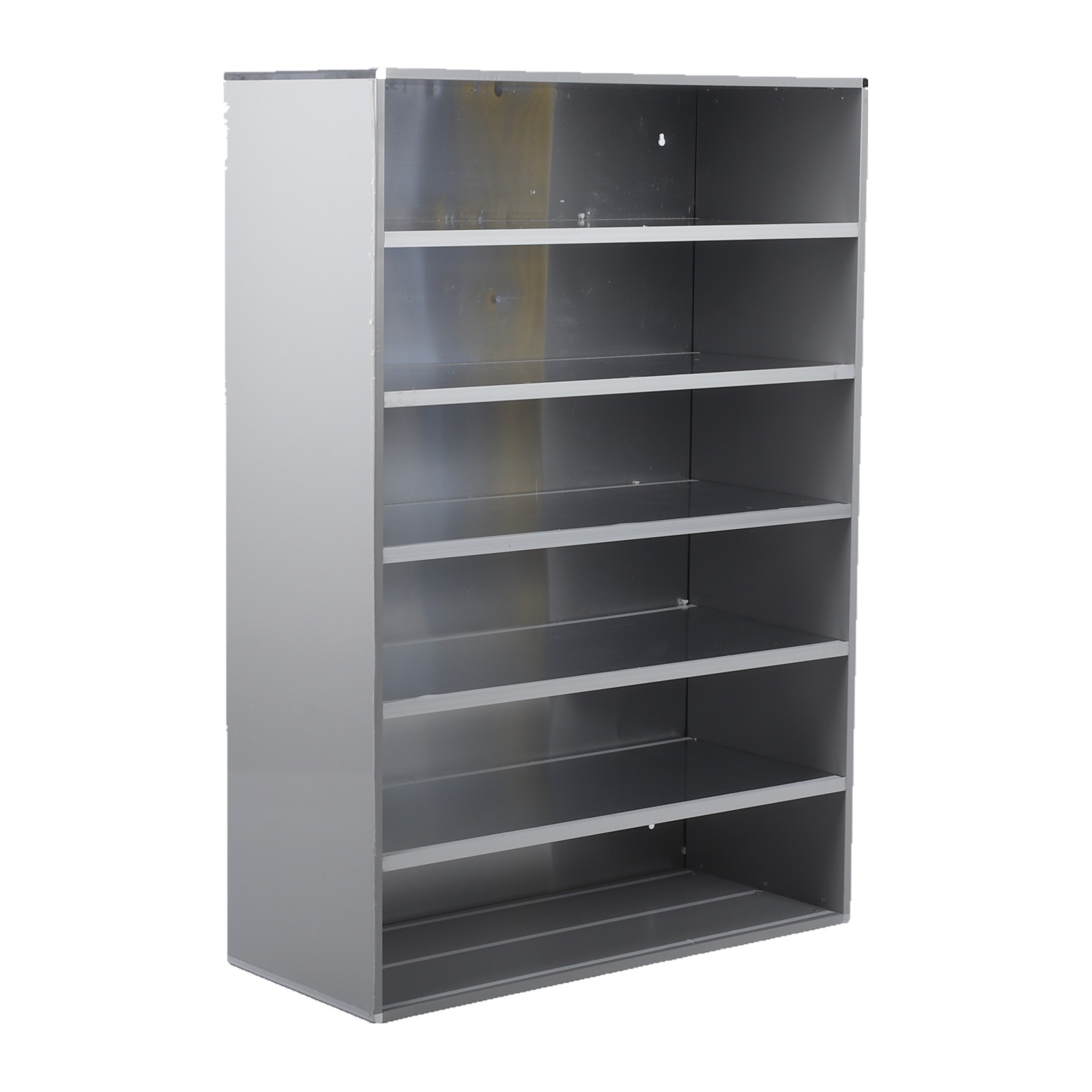Cigarettes Retail Display Rack Aluminium Cigarettes Cabinet 6 Layers 10 Clips