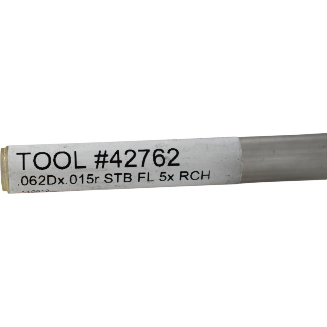 NEW Harvey Tool 42762 Corner Radius End Mill 062 Dia 015R 3FL 1/8 Shank