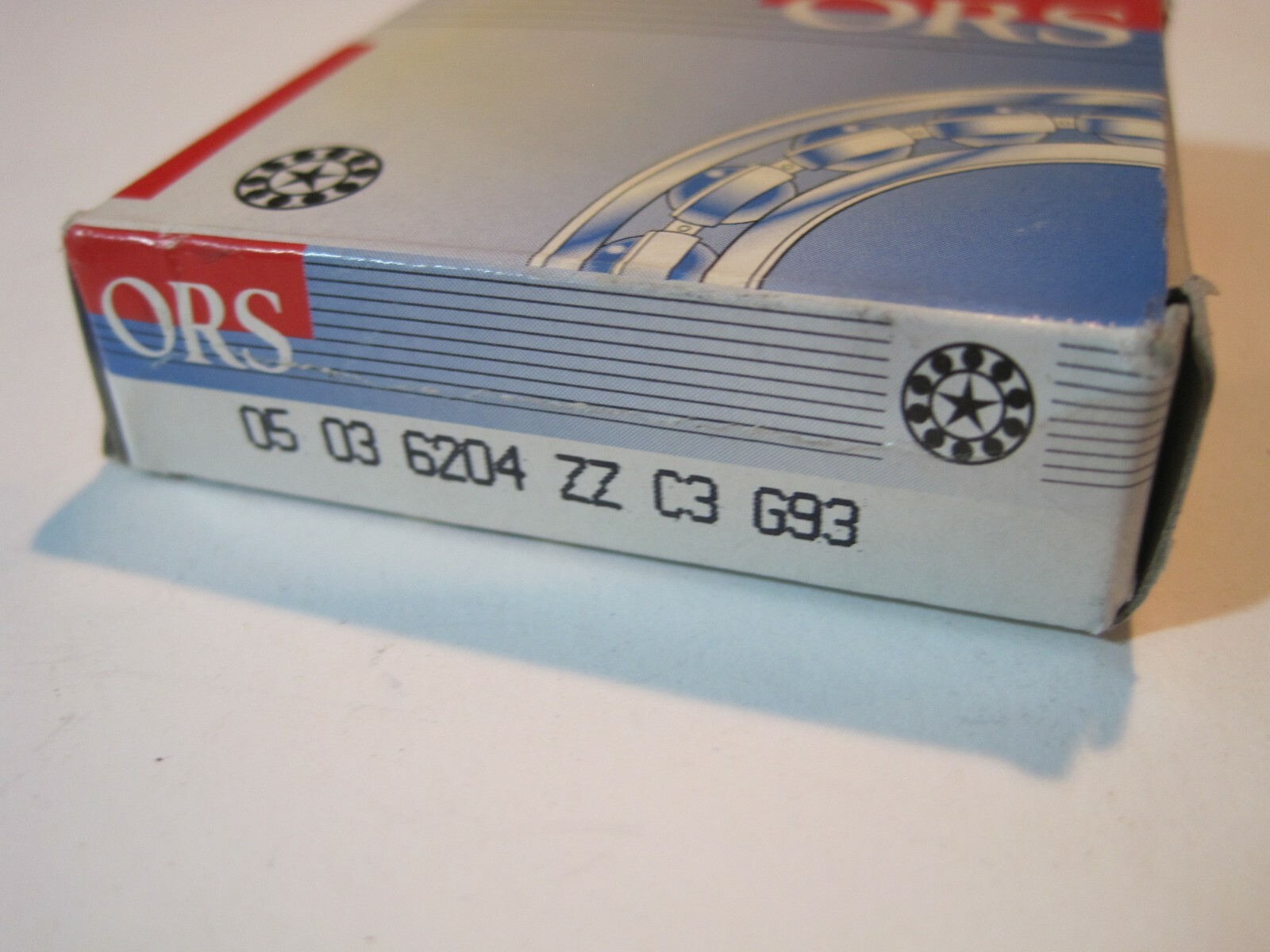 ORS 6204-ZZ-C3-G93 DEEP GROOVE BALL BEARING, SINGLE ROW New in Box