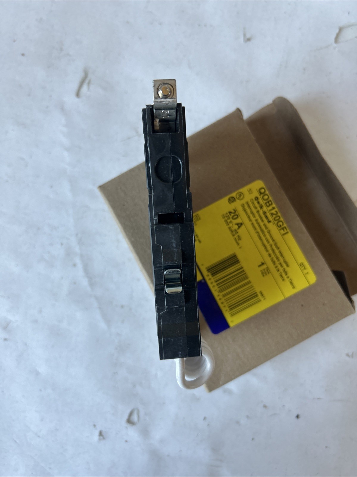 Square D Schneider Electric QOB120GFI Circuit Breaker 20A 120V 1P