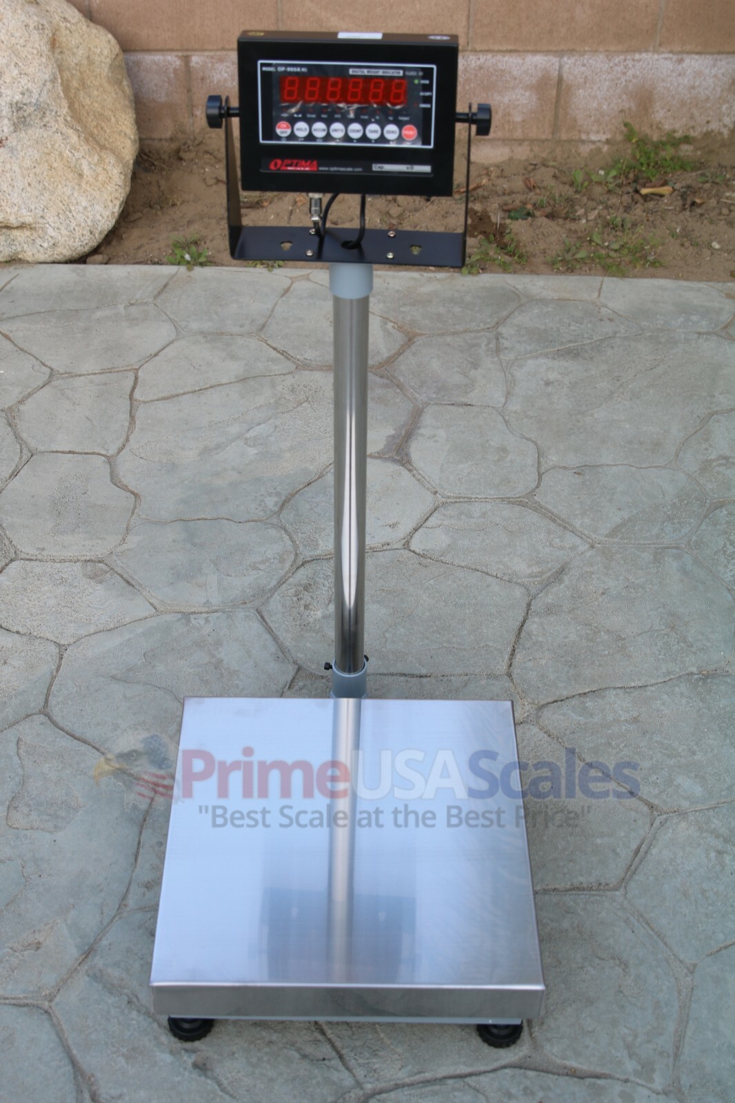 OP-915 300 lb Digital Bench Scale 16″X 16″ Legal for Trade Shipping Scale