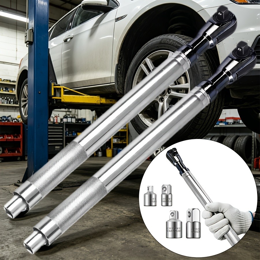 Multifunctional Vehicle Repair Tools, Ratchet Wrench Repair Tools, 2-In-1