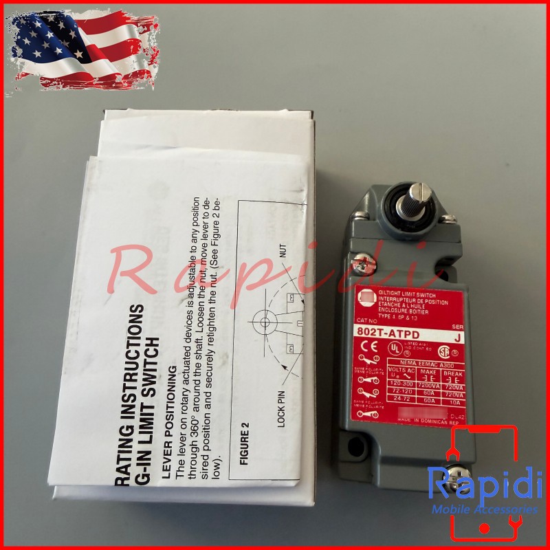 2PCS 802T-ATPD For Allen Bradley Oil Tight Limit Switch 802T ATPD 802TATPD