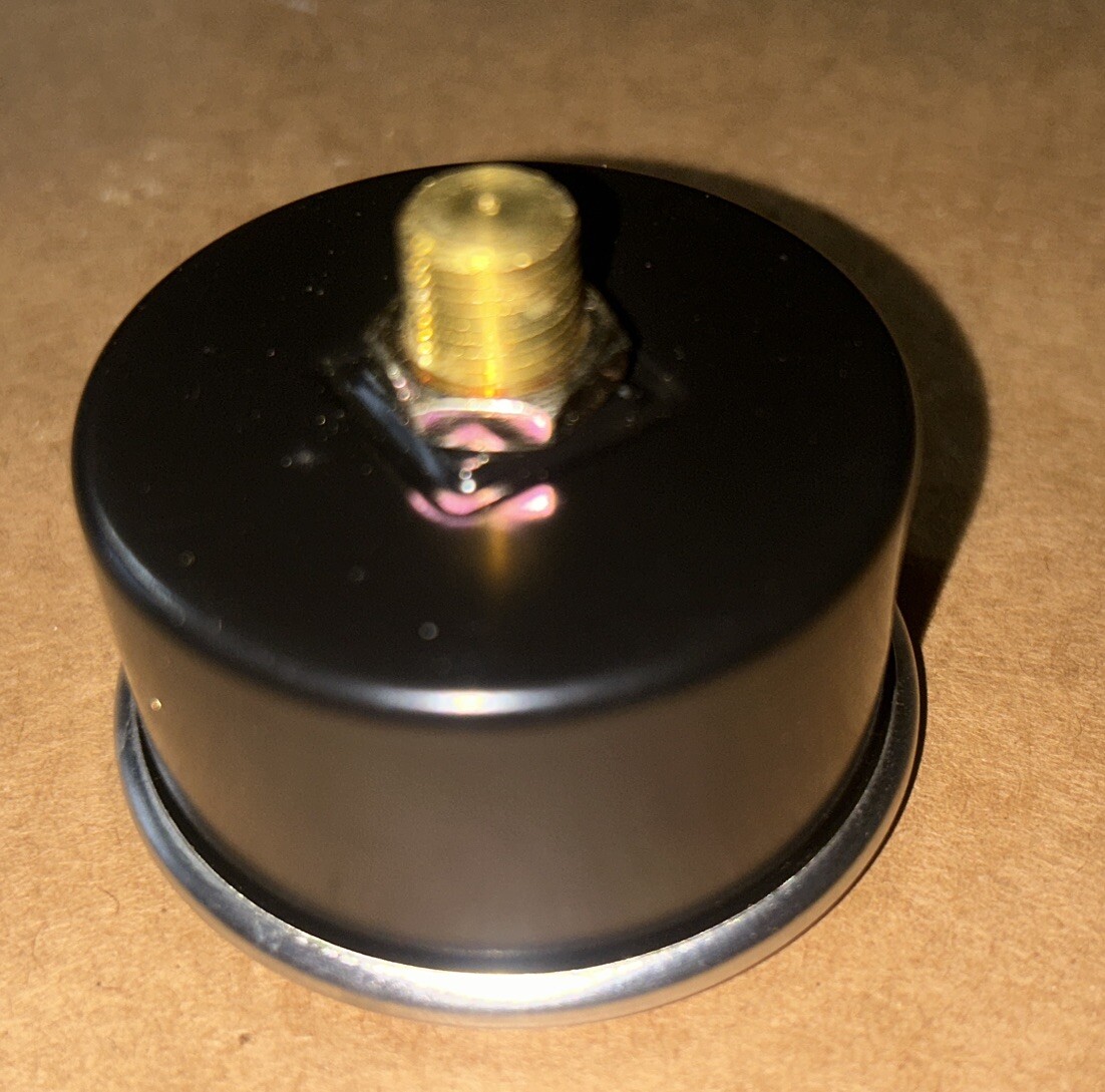 70207834 Universal 1/8”NPT Oil Pressure Gauge 0-30PSI Allis Chalmers Tractor NOS