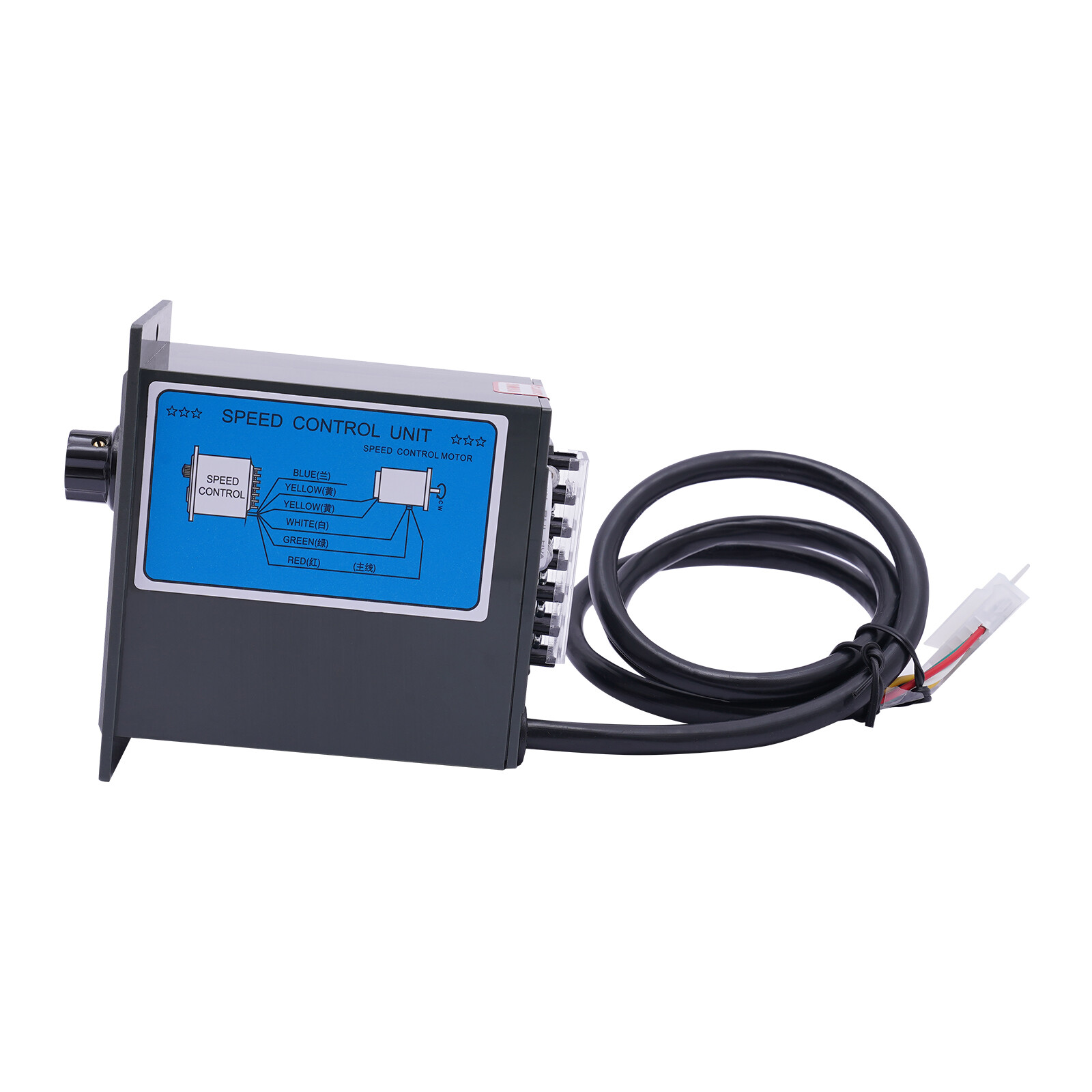 AC110V Gear Motor Electric Motor 25W Variable Speed Controller 90-1350r/min 1:60