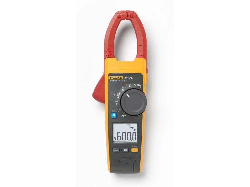 Fluke 374 FC – True RMS AC/DC Clamp Meter