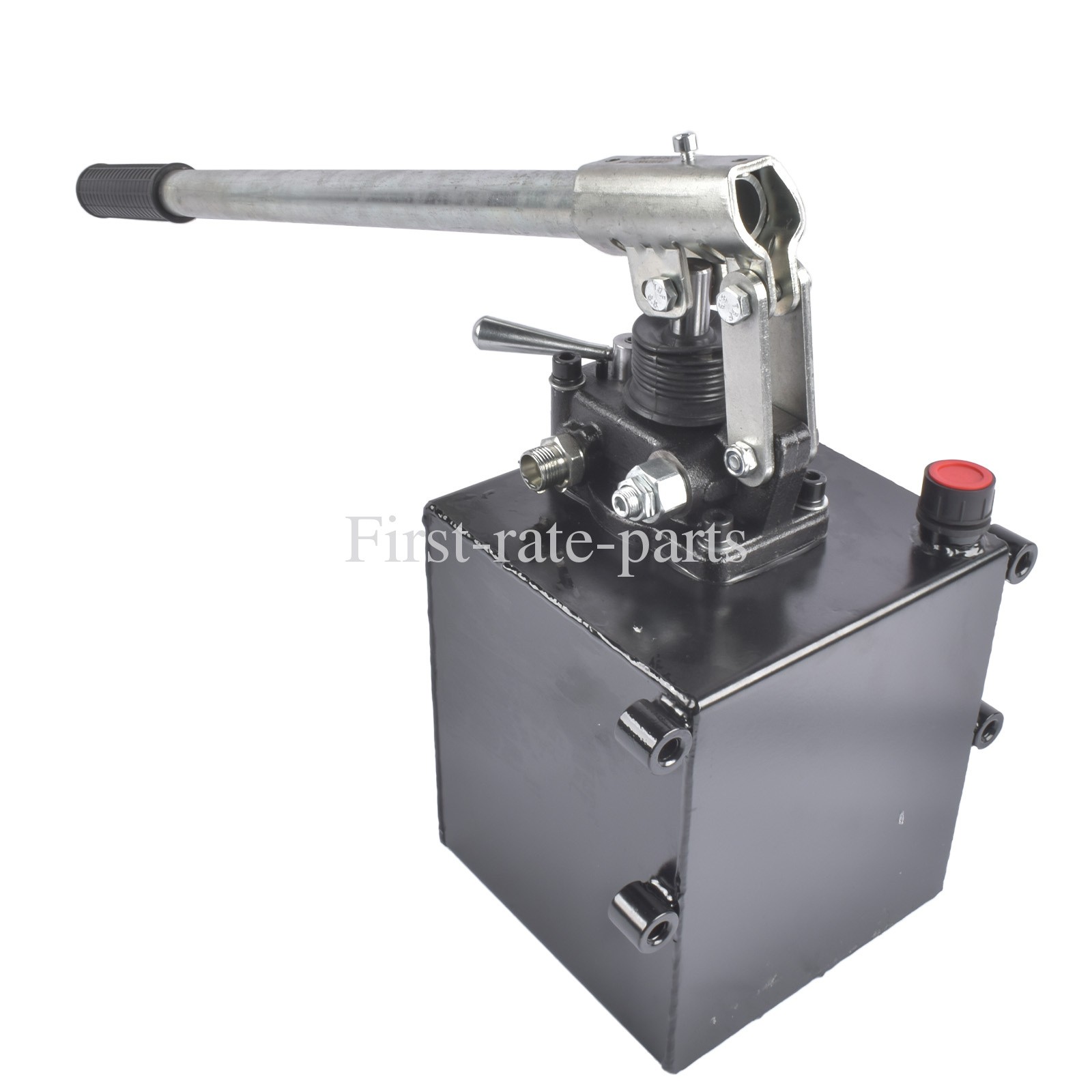 3600 PSI Hydraulic Hand Pump with 5 Quart Reservoir Double Acting 1.5 CID