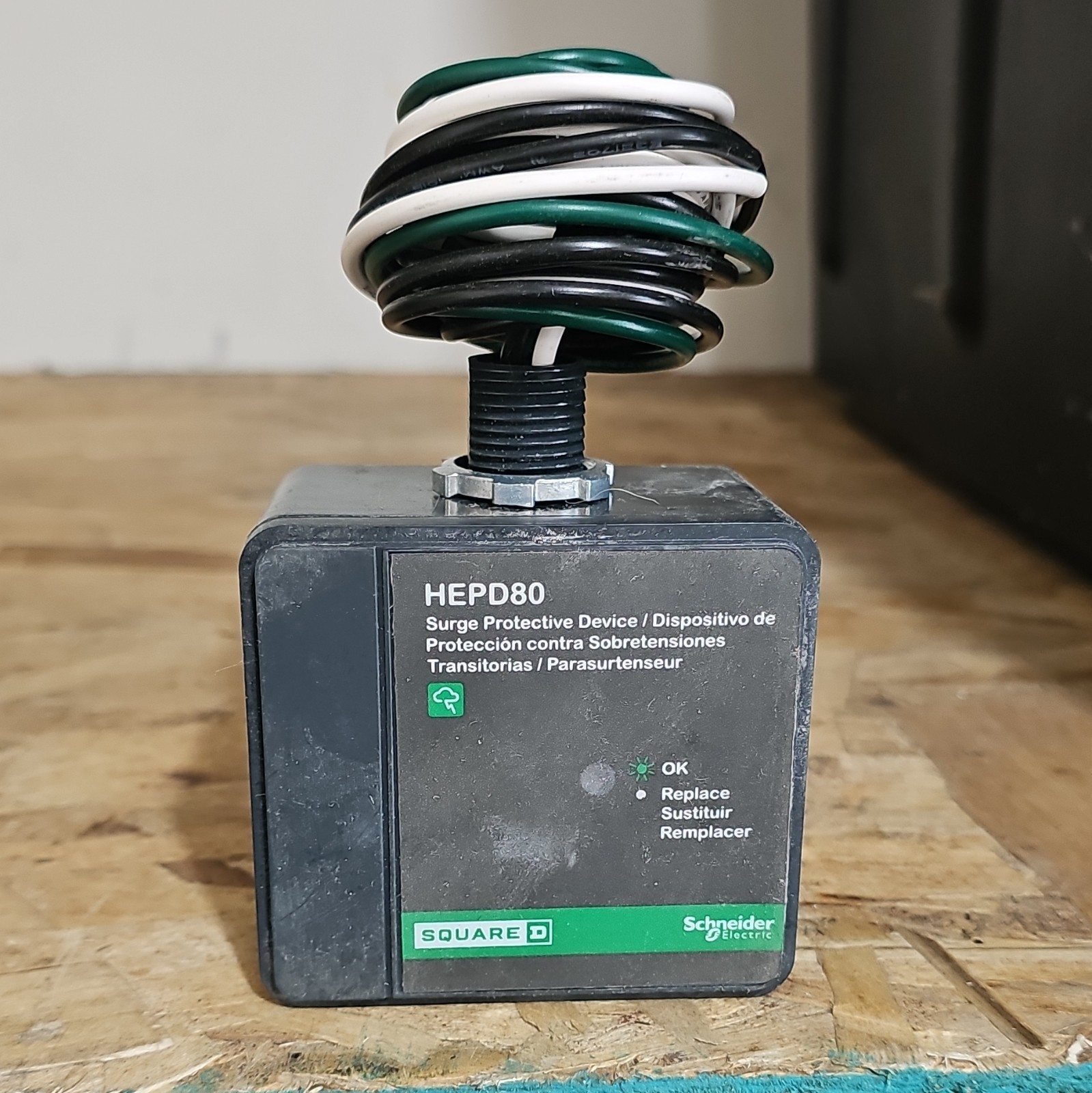 Schneider Electric Square D HEPD80 SPD Type 1 120/240V 80kA NEMA 4X