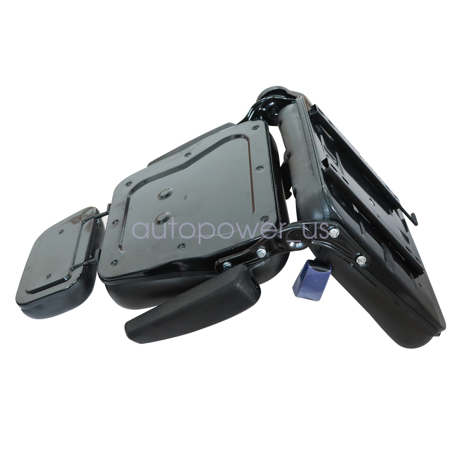 Universal Forklift Tractor Excavator Seat With Headrest & Safety Belt & Armrest