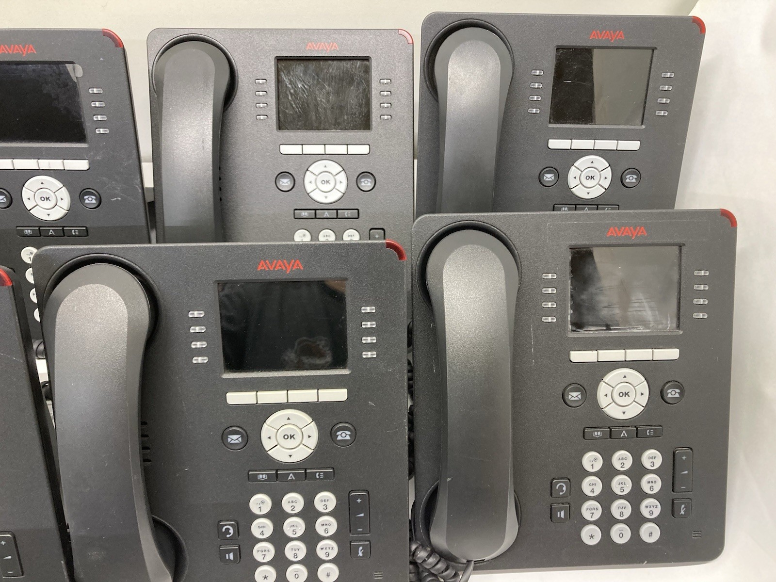Lot of 12 Avaya 9611G IP Business Office Phone – Tested – Free Shipping