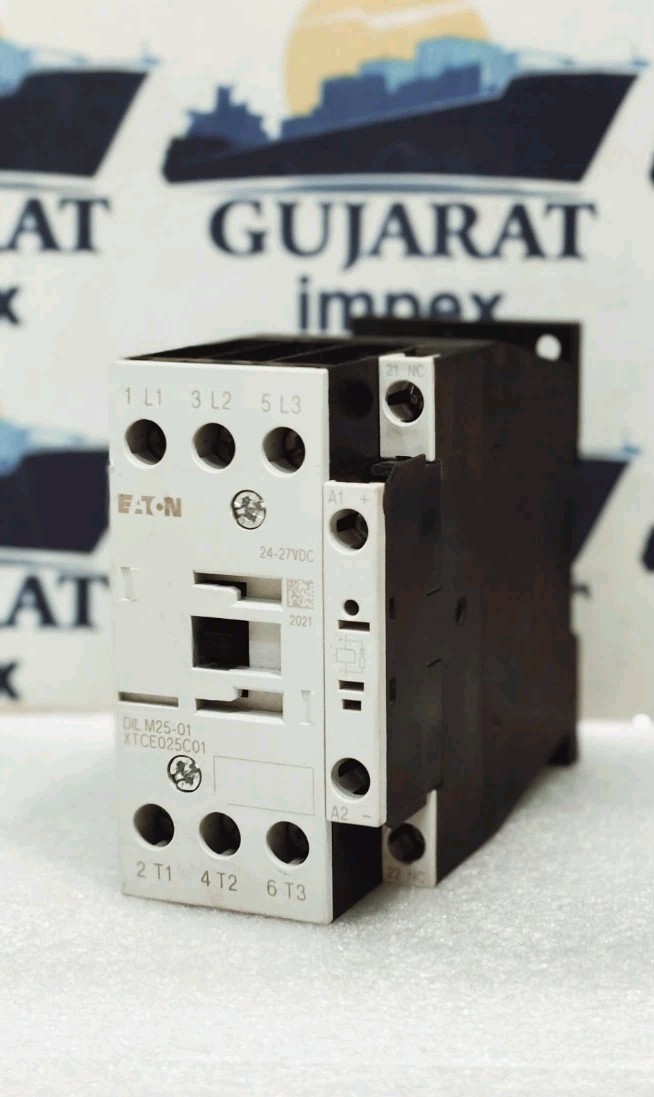 Eaton DILM25-01 XTCE025C01 Contactor 24-27VDC 40A NO BOX AVAILABLE MADE ROMANIA