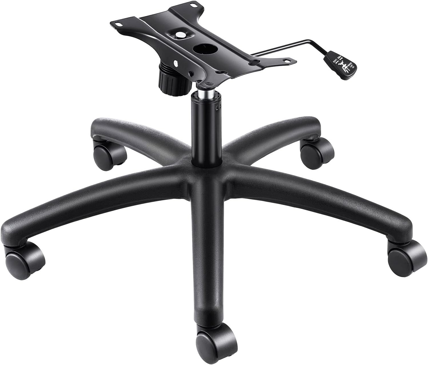 28 Inch Office Chair Base Replacement 350 Pounds Heavy Duty Swivel Chair Base