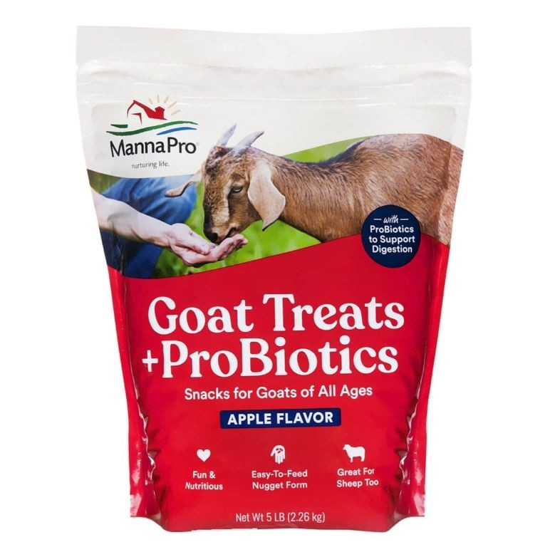 MANNA PRO GOAT TREAT + PROBIOTICS 5 Pounds