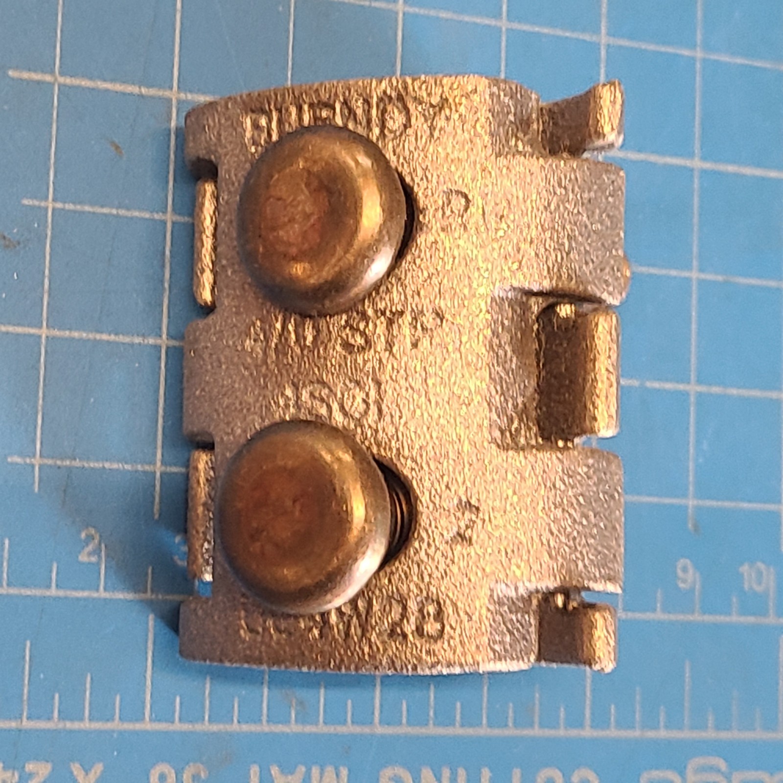 Burndy UC4W28: , 4-4/0 Parallel Groove Clamp Solid Copper Conductor