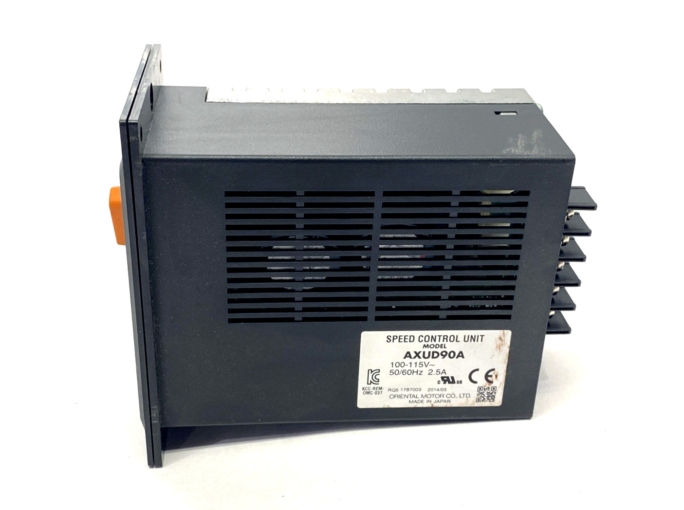 Oriental Motor AXUD90A Burshless DC Speed Control Unit, 1PH 100-115VAC 2.5A