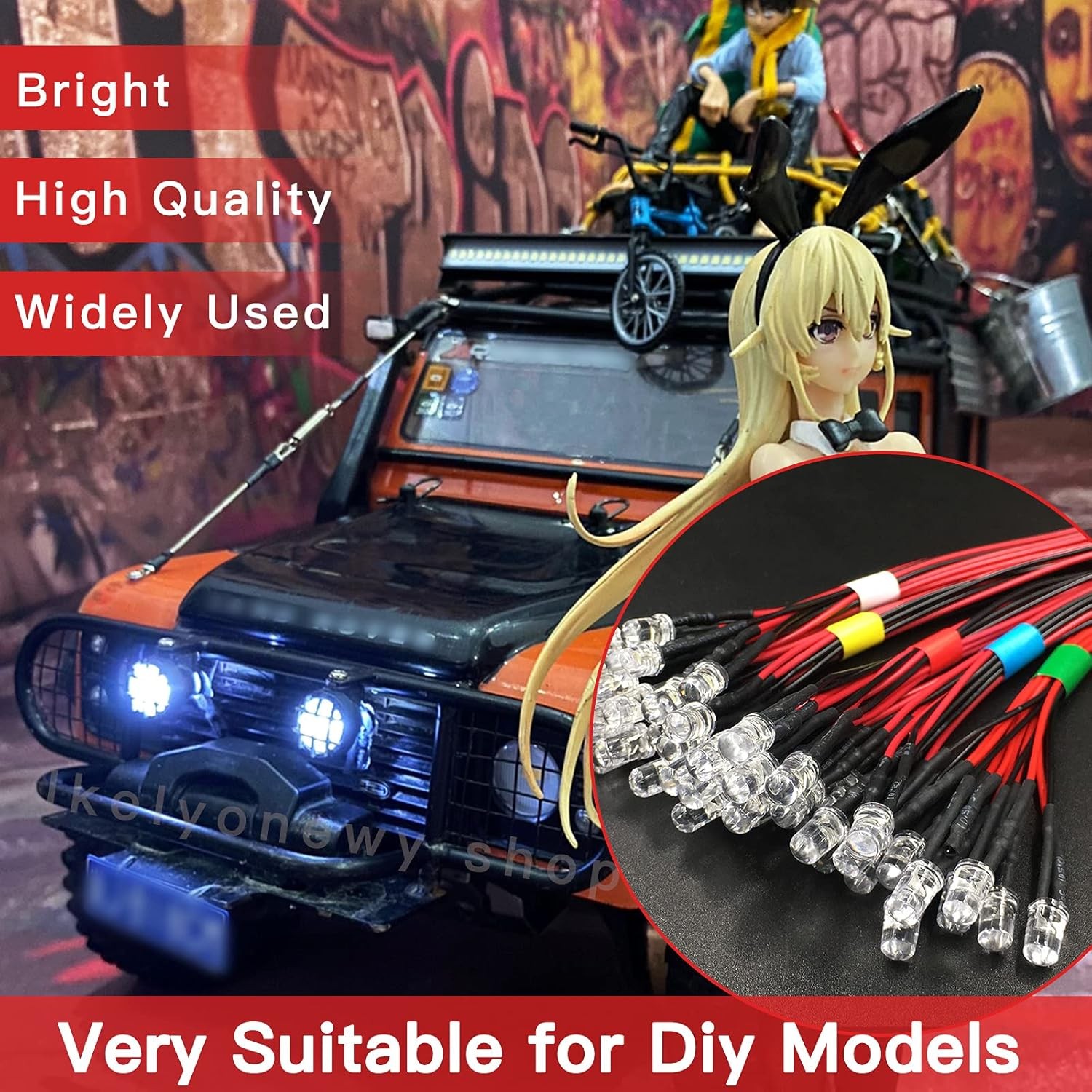 5mm Pre Wired LED Lights 12V Micro LED Strips Low Voltage Ultra Thin Diode